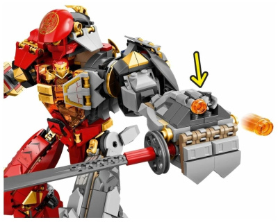 Конструктор Ninja «Каменный робот огня»