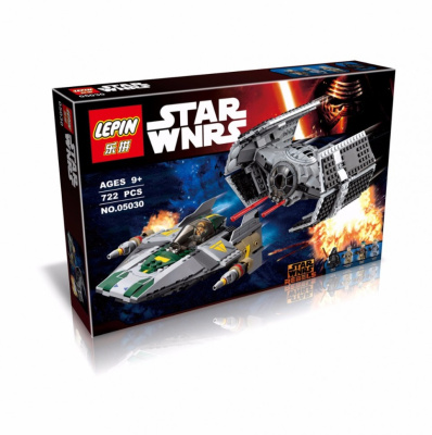 Конструктор Stars Wnrs «Истребитель СИД Дарт Вейдера vs A-Wing» Конструктор Stars Wnrs «Истребитель СИД Дарт Вейдера vs A-Wing»