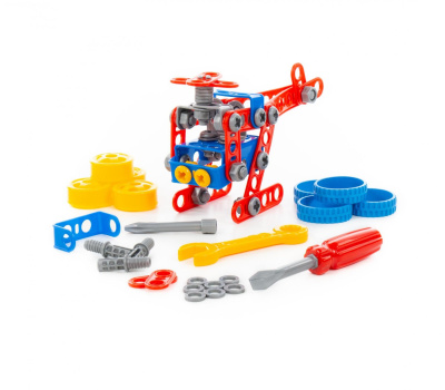 Конструктор Полесье Изобретатель (91 элементов)