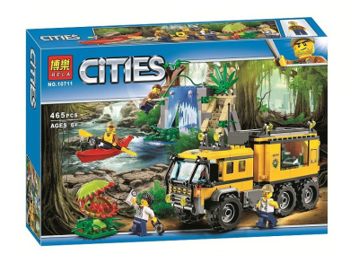 Конструктор Cities «Передвижная лаборатория в джунглях»