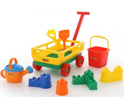 Набор Полесье №493 с Тележкой с ручкой №2