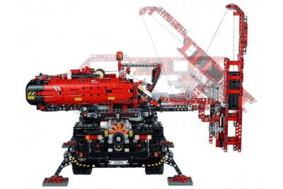 Конструктор Technican «Подъёмный кран для пересечённой местности»