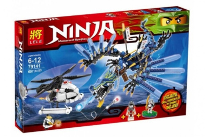 Конструктор Ninjago «Битва Дракона-Молнии»