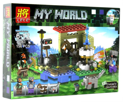 Конструктор Майнкрафт «Загон для лошади»