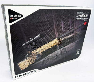 Конструктор Panlos Brick «Снайперская винтовка M24»