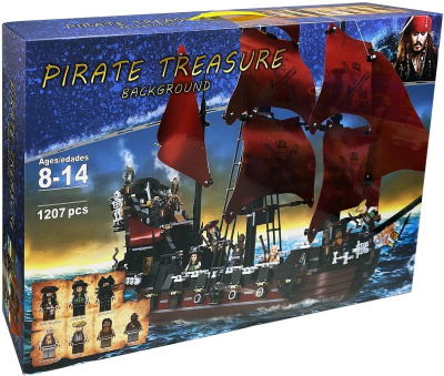 Конструктор SX Пираты Карибского моря «Месть королевы Анны»