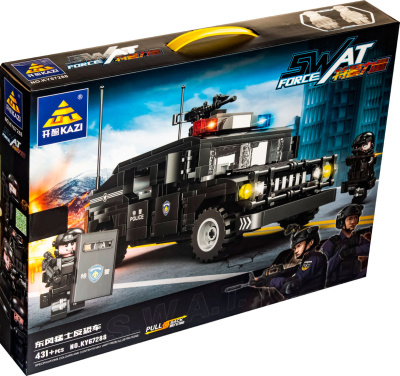 Конструктор Kazi SWAT «Хаммер спецназа» Конструктор Kazi SWAT «Хаммер спецназа»