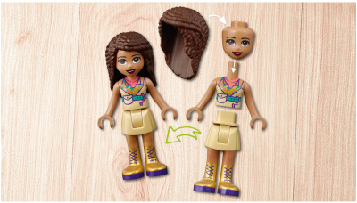 Конструктор Friend «Джунгли: спасение тигра на воздушном шаре»