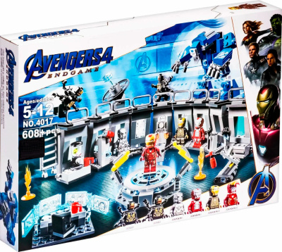 Конструктор Супер Герои «Лаборатория Железного Человека»