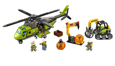 Конструктор Urban «Грузовой вертолёт исследователей вулканов»