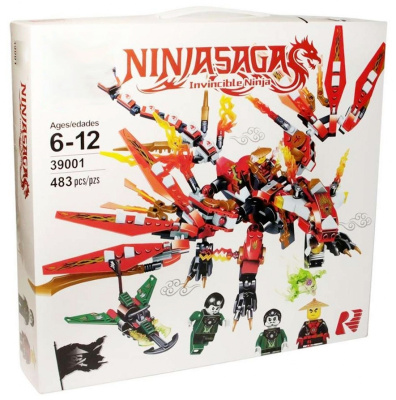 Конструктор Ниндзяго «Дракон огня»