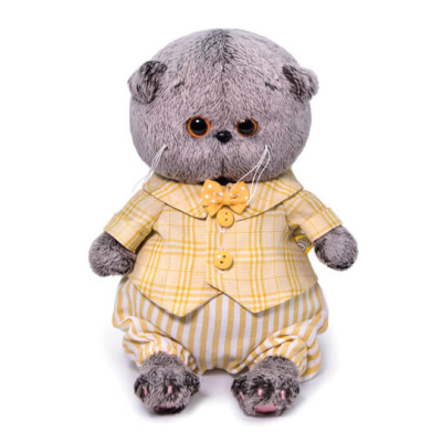 Мягкая игрушка Budi Basa Басик Baby в костюмчике 20 см Мягкая игрушка Budi Basa Басик Baby в костюмчике 20 см