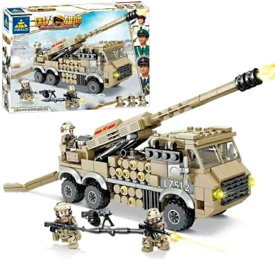 Конструктор Kazi «Самоходная гаубица 155-ММ»