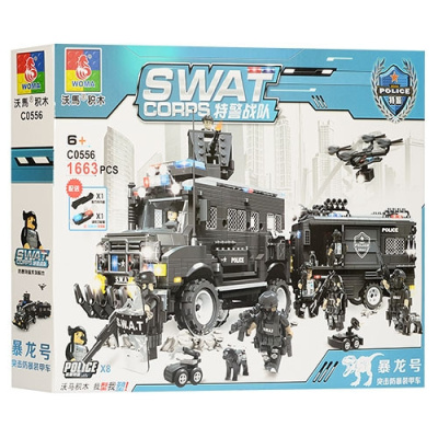 Конструктор Swat Полиция «Спецназ: группа разведки»