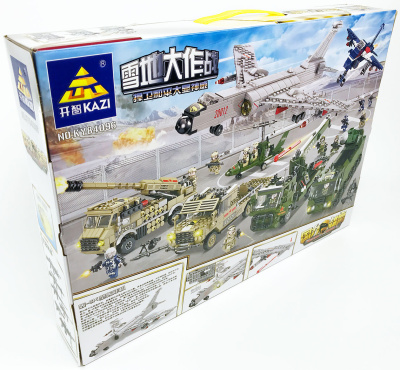 Конструктор Kazi «Китайский бомбардировщик H-6»