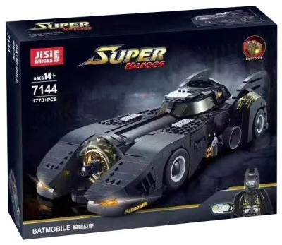 Конструктор Супергерои «Гоночный болид Бэтмена» Jisi Bricks