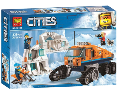 Конструктор Cities «Грузовик ледовой разведки» Конструктор Cities «Грузовик ледовой разведки»
