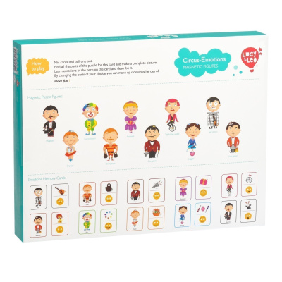 Чемоданчик Lucy&Leo Цирк-эмоции