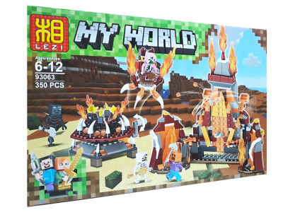 Конструктор Майнкрафт My World «Битва»