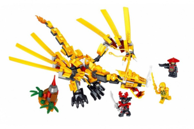 Конструктор Ninjago «Золотой дракон ниндзя» Конструктор Ninjago «Золотой дракон ниндзя»