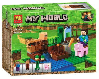 Конструктор Майнкрафт «Арбузная ферма»