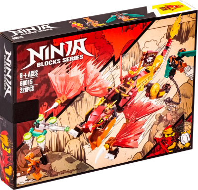 Конструктор Ninja «Огненный дракон ЭВО Кая» Конструктор Ninja «Огненный дракон ЭВО Кая»