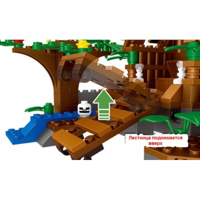 Конструктор Minecraft «Хижина ведьмака»