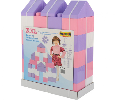 Конструктор Полесье строительный XXL (36 элементов) v2