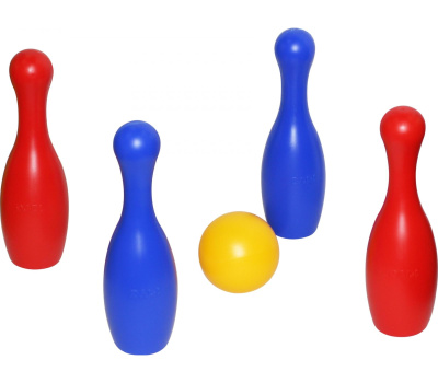 Игровой набор Полесье Кегли-2 (4 штуки) Игровой набор Полесье Кегли-2 (4 штуки)
