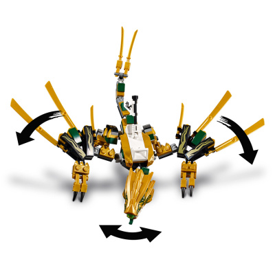 Конструктор Ninjasaga «Золотой дракон»