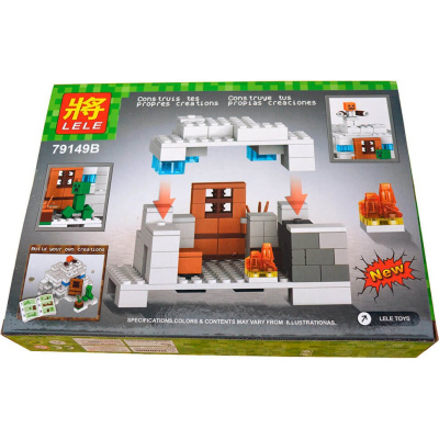 Конструктор Minecraft My World «Полярная станция»