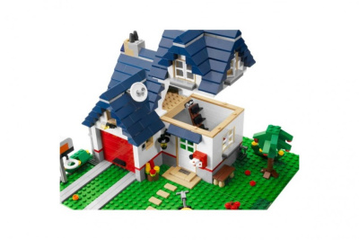 Конструктор Minecraft My World «Загородный дом», 3 в 1