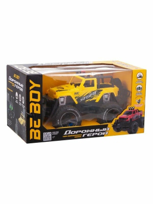 Машинка на радиоуправлении BeBoy «Дорожный Герой Sport Off-Road RS» жёлтый Машинка на радиоуправлении BeBoy «Дорожный Герой Sport Off-Road RS» жёлтый