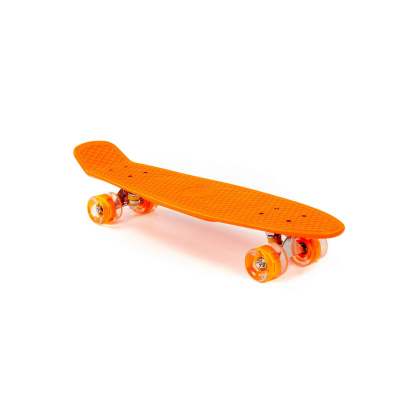 Скейтборд Полесье 66 см, цвет: оранжевый