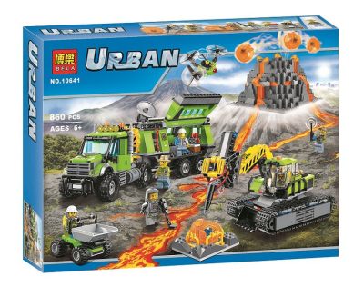 Конструктор Urban «База исследователей вулканов»