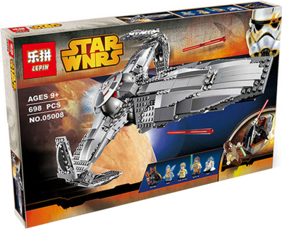 Конструктор Star Wnrs «Ситхский Корабль-Разведчик Дарта Мола»