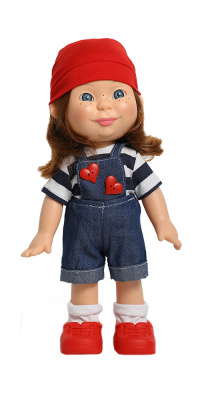 Кукла Весна Веснушка 23, 26 см