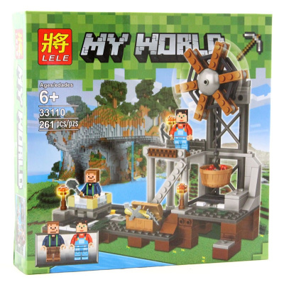 Конструктор Майнкрафт My World «Мельница»
