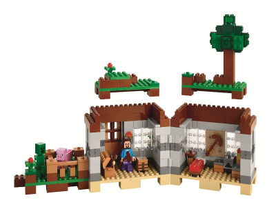 Конструктор Minecraft My World «Первая ночь»