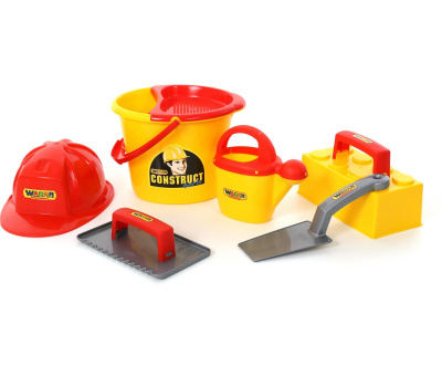 Игровой набор Полесье каменщика Construct №6 (7 элементов)