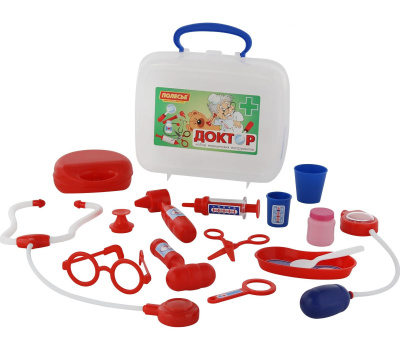 Игровой набор Полесье Доктор №3 в чемоданчике