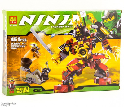 Конструктор Ниндзяго «Механический самурай»