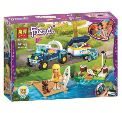 Конструктор Friend «Багги с прицепом Стефани»