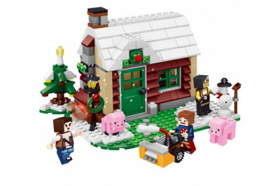 Конструктор Майнкрафт «Времена года 3 в 1»