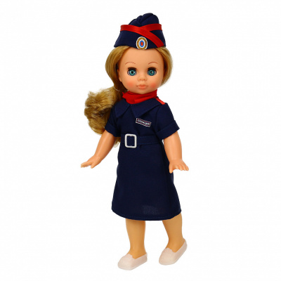 Кукла Весна Девочка в форме Полицейского, 30 см