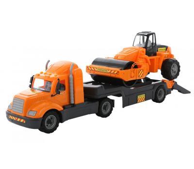 Трейлер Полесье Майк и Дорожный каток