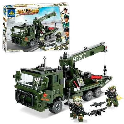 Конструктор Kazi «Военный эвакуатор HF207»