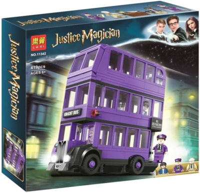 Конструктор Lari Justice Magician «Гарри Поттер: Автобус Ночной рыцарь»