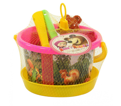 Песочный набор Полесье "Маша и Медведь"