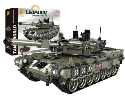 Конструктор Panlos Brick «Танк Leopard 2»